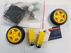 Bộ Kit Khung Xe Robot 3 Bánh - tự lắp ráp (DIY)